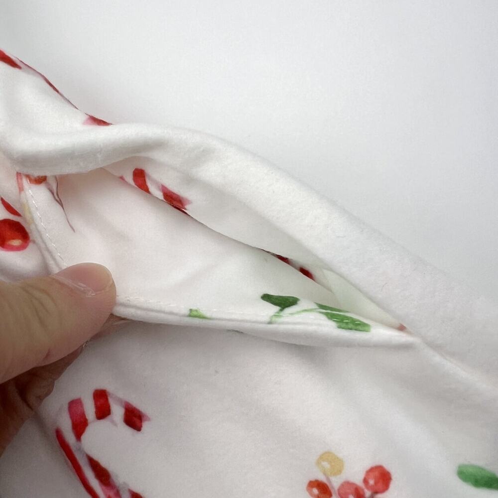 NWT Jane + Jo Holiday Candy Cane Lounge Nightgown Pajamas - Picture 4 of 5